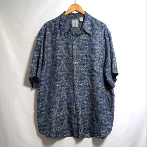 Roundtree & York Silk XL Short Sleeve Shirt